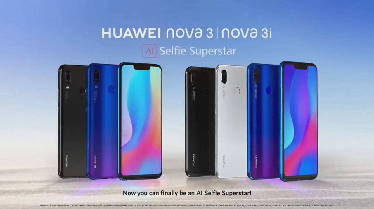 Quảng cáo Huawei Nova 3i