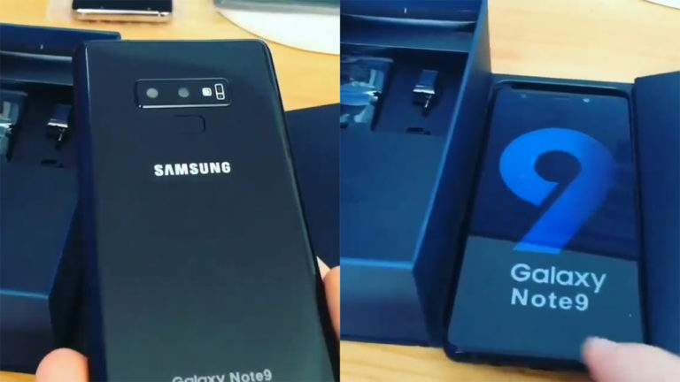 [HOT] Mở hộp Galaxy Note 9 đầu tiên trên thế giới, đẹp đến nao lòng