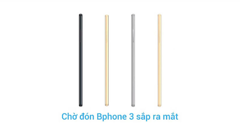 Bphone 3 bất ngờ xuất hiện trong giờ vàng World Cup 2018 với 4 màu sắc khác nhau