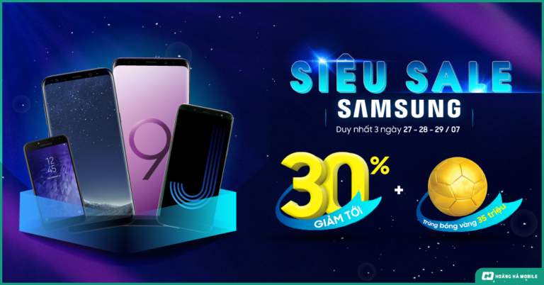 Smartphone Samsung sập giá cuối tuần giúp tiết kiệm lên đến 7 triệu đồng