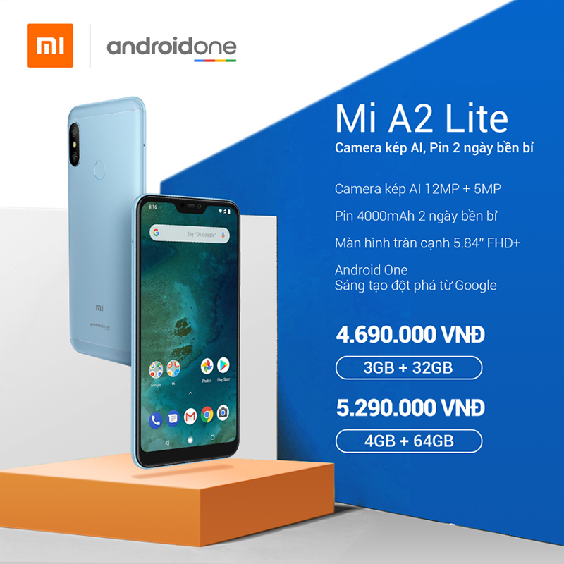 Ra mắt Xiaomi Mi A2