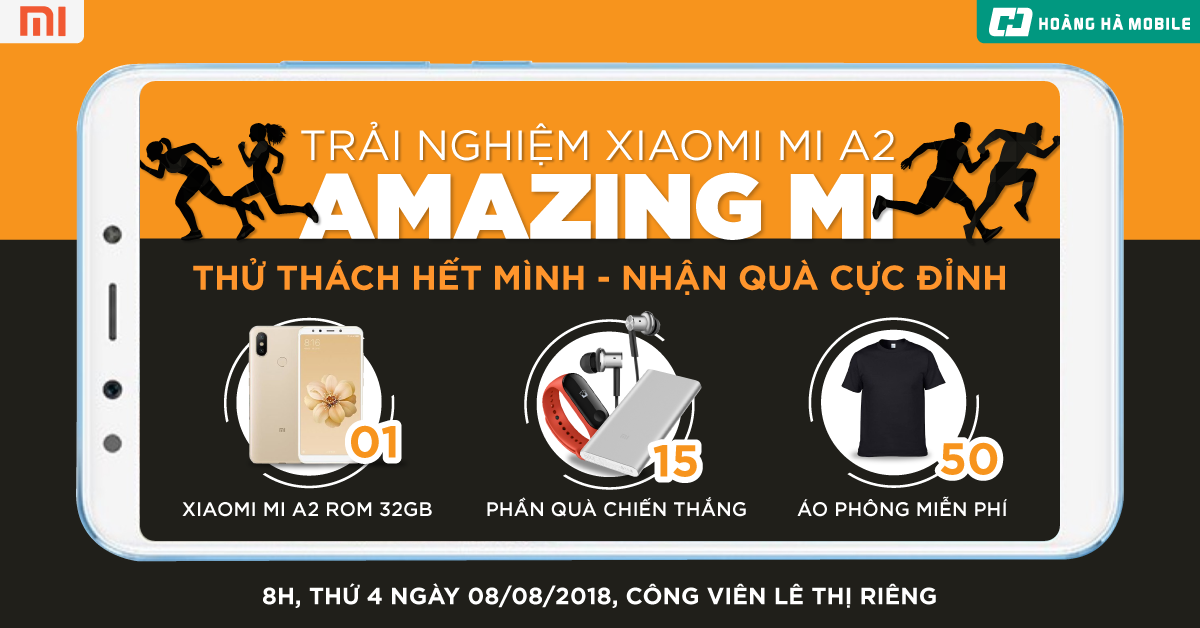 Amazing Mi trở lại – Mi fan Sài Gòn muốn nhận quà hãy “bơi” hết vào đây!