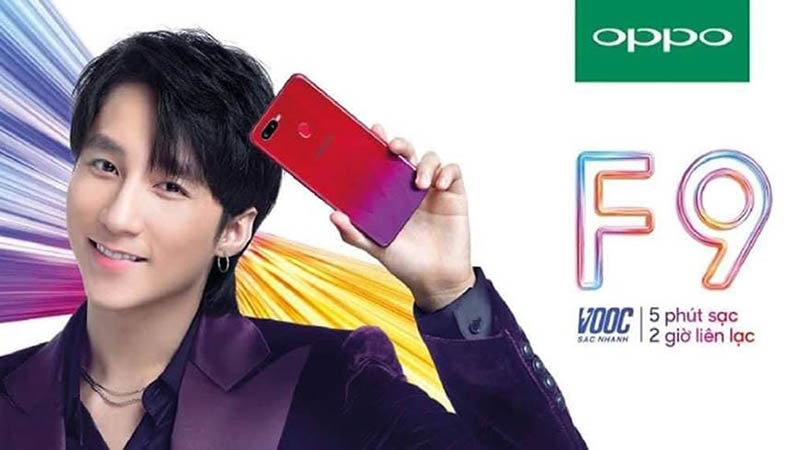 ảnh thực tê OPPO F9