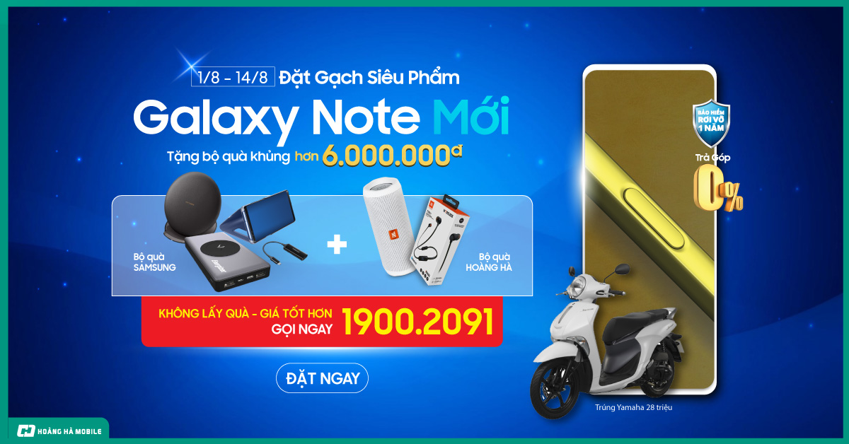 Đặt gạch Galaxy Note 9: Ngập tràn quà tặng hơn 10 triệu đồng, thêm trả góp 0%