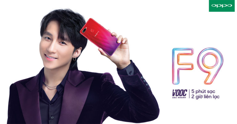 Đặt gạch OPPO F9: Rinh ngay bộ quà kép 3 triệu đồng, trả góp 0% duy nhất 7 ngày