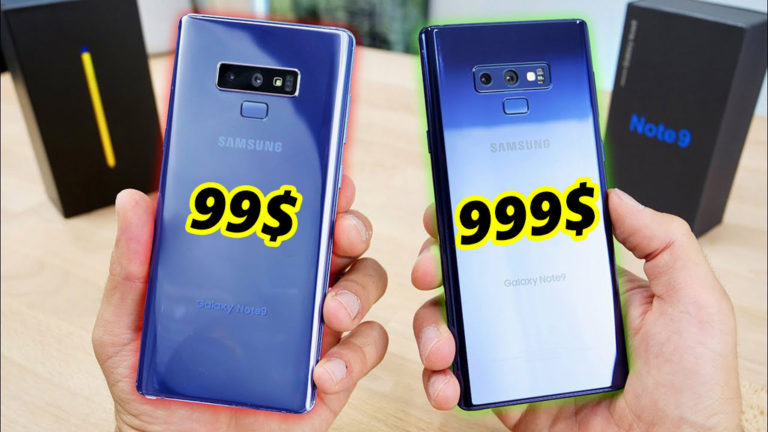 Đố bạn biết đâu là Galaxy Note 9 “nghìn đô” và đâu là Note 9 “99 USD”