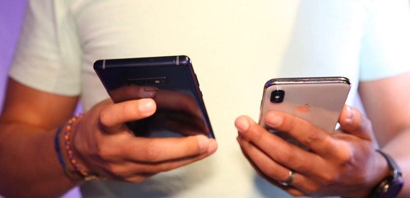 Galaxy Note 9 và iPhone X