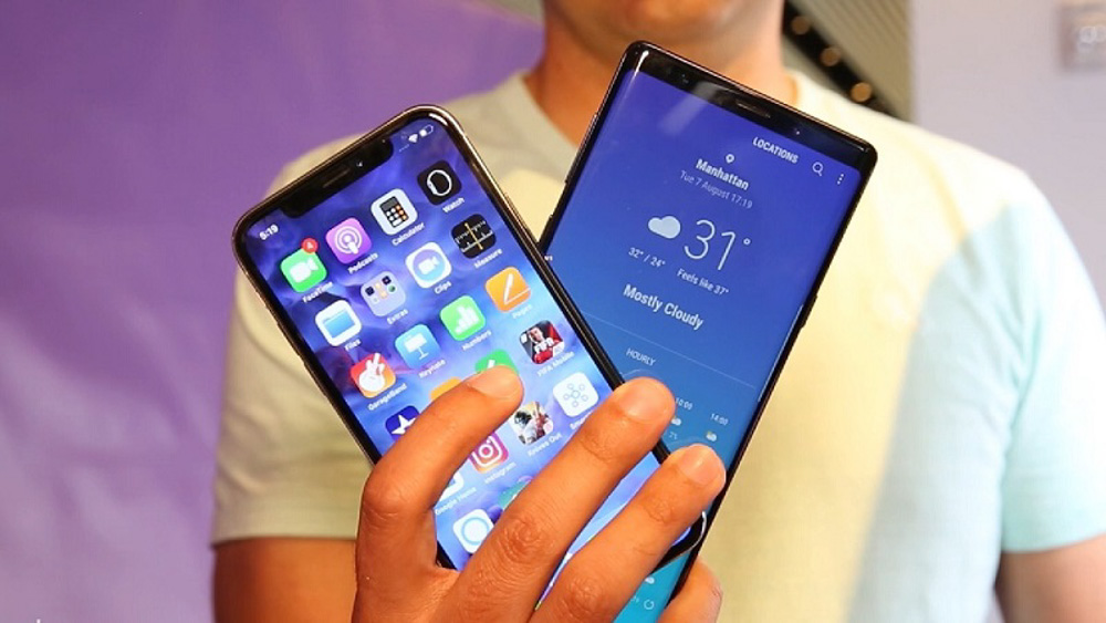 Galaxy Note 9 và iPhone X: Cuộc đối đầu của những flagship nghìn đô