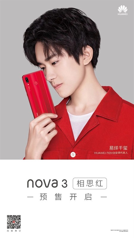 Mở bán Nova 3 màu đỏ