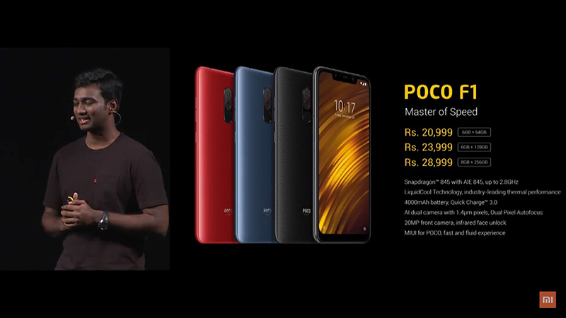 Poco F1 ra mắt