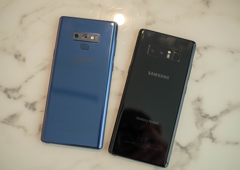 So sánh Galaxy Note 9 và Galaxy Note 8