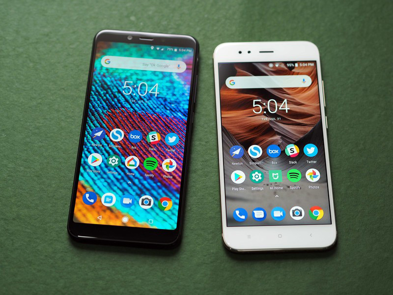 So sánh Xiaomi Mi A2 và Xiaomi Mi A1