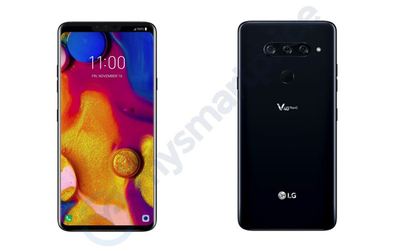 Thiết kế LG V40 ThinQ