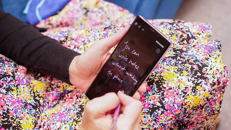 Tính năng của bút S Pen Galaxy Note 9