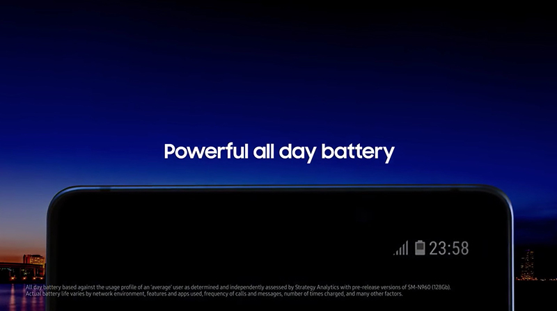 Tính năng trên Galaxy Note 9