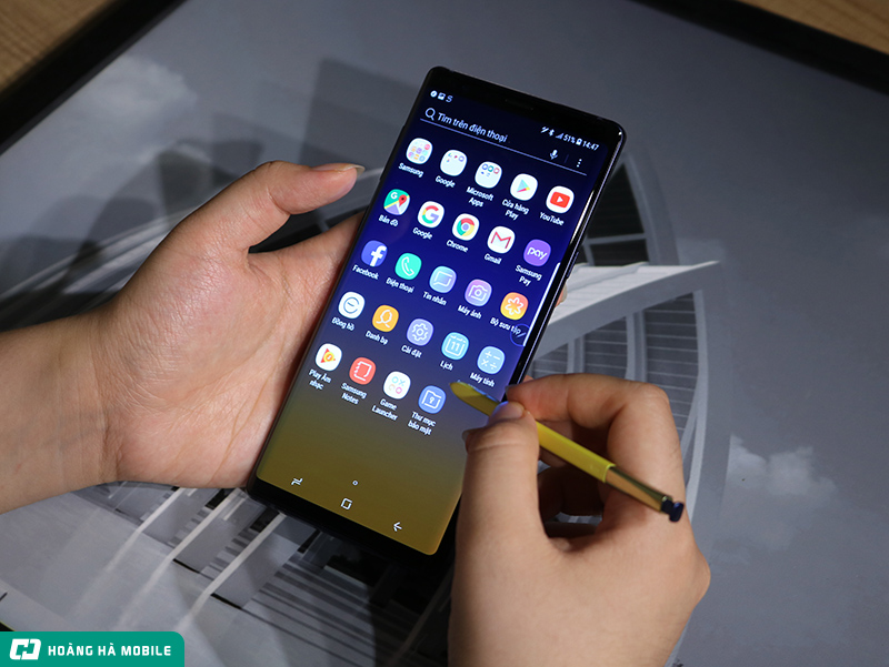 Trên tay Galaxy Note 9