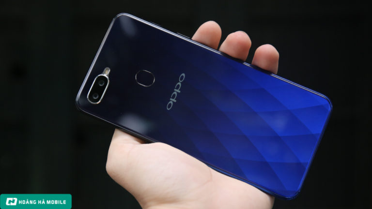 Trên tay OPPO F9 giá 7,69 triệu: Màn hình giọt nước, mặt lưng huyền ảo, camera kép