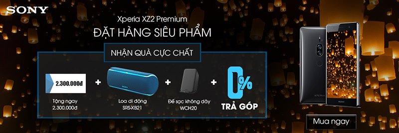 Ra mắt Xperia XZ2 Premium tại Việt Nam