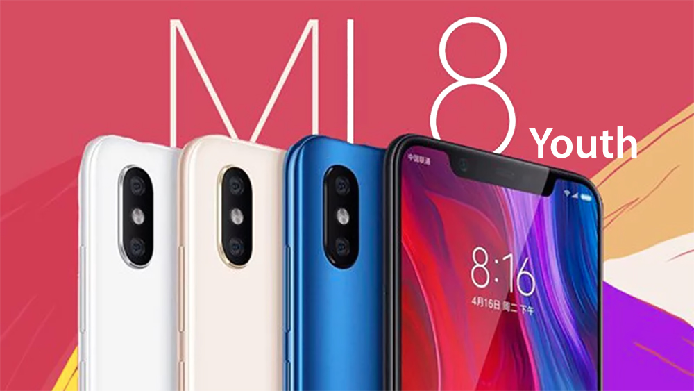 Xiaomi Mi 8 Youth Edition giá rẻ lộ diện cấu hình cùng 4 màu sắc