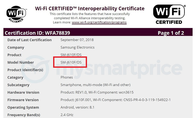 Galaxy J6 Prime ra mắt