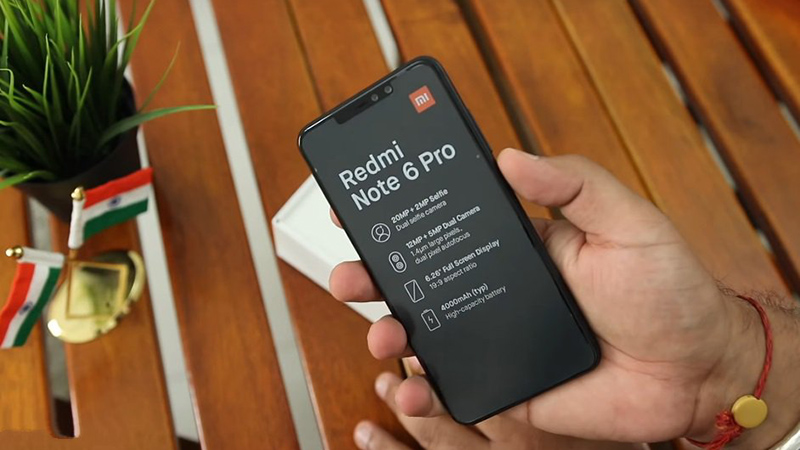 Mở hộp Xiaomi Redmi Note 6 Pro