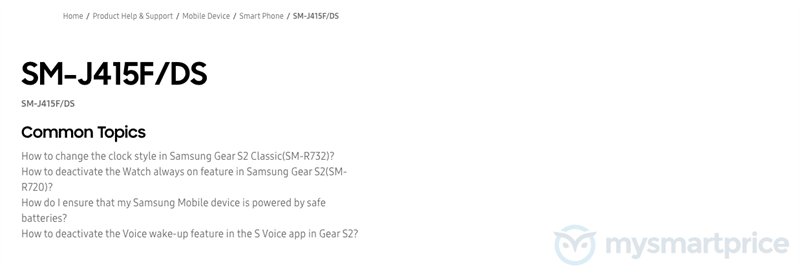 Thông tin Galaxy J4 Plus