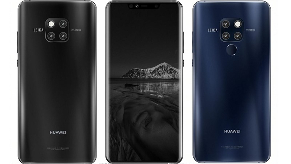 Huawei Mate 20 bất ngờ xuất hiện hình ảnh báo chí sắc nét