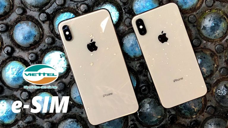 [TIN VUI] Viettel chuẩn bị cung cấp dịch vụ eSIM cho iPhone Xs tại Việt Nam