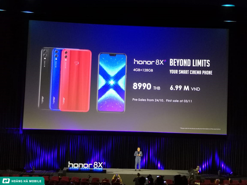Honor 8X ra mắt Đông Nam Á