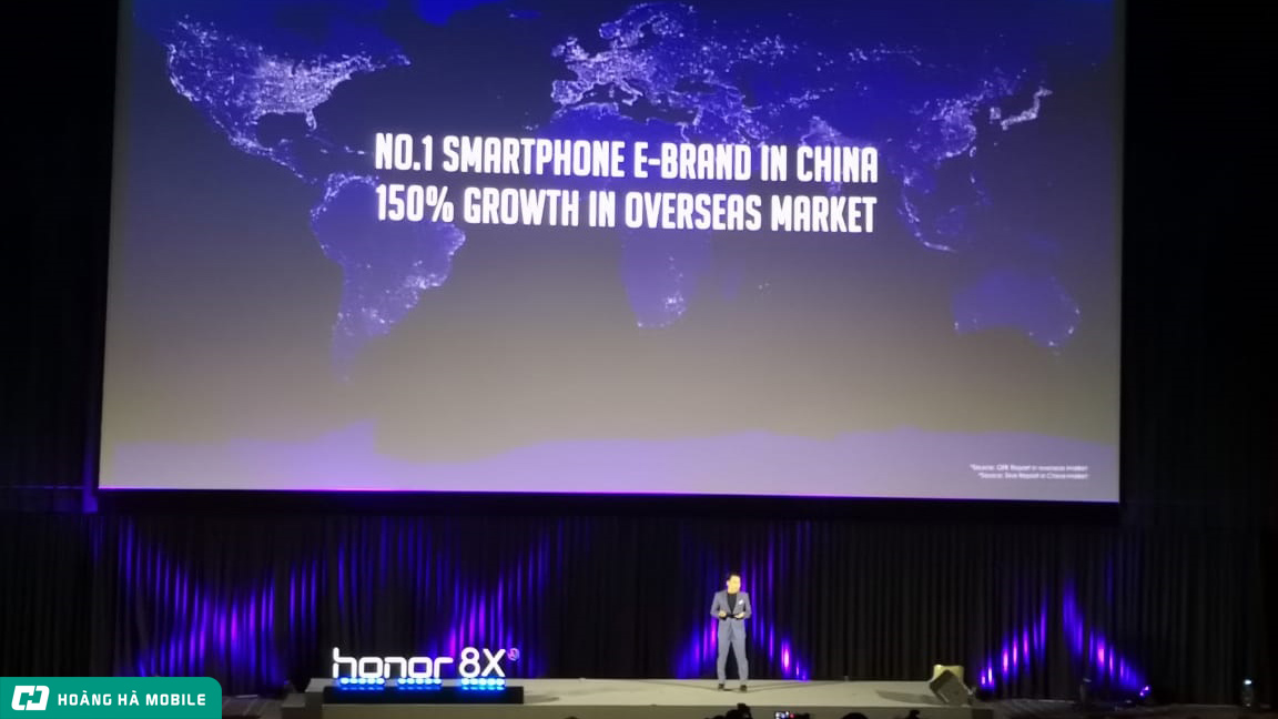 Honor 8X ra mắt Đông Nam Á