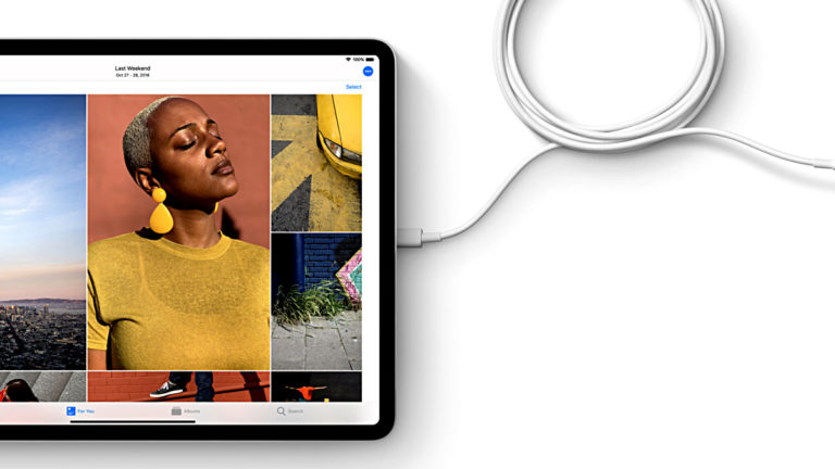 Mua iPad Pro 2018? Chịu khó mua thêm một cáp chuyển USB-C sang 3.5mm bạn nhé