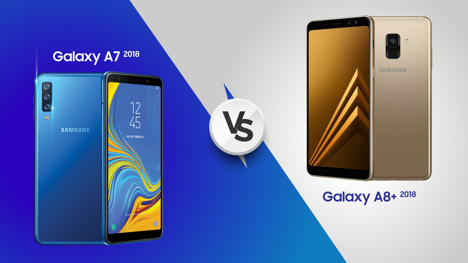 So sánh Galaxy A7 2018 và Galaxy A8+ 2017: Samsung “tất tay” với sản phẩm kế nhiệm