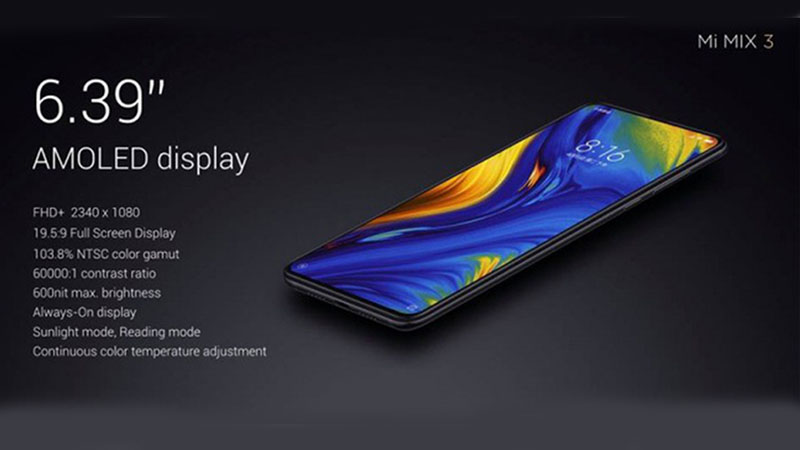 Thông tin Mi MIX 3
