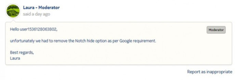 Ẩn tai thỏ Nokia 6.1 Plus