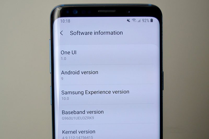Galaxy S9 đẹp như nào với giao diện One UI hoàn toàn mới của Samsung