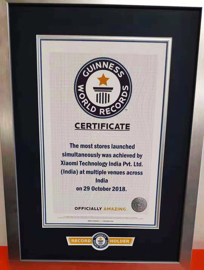 Xiaomi “lập kỉ lục” Guinness khi mở 500 cửa hàng Mi Store cùng lúc