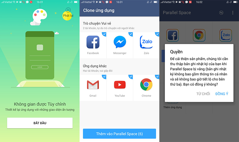 Đăng nhập 2 Facebook cùng lúc