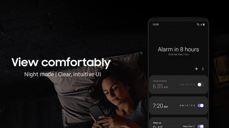 Giao diện smartphone Samsung mới
