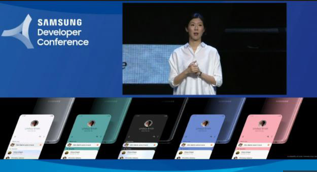 Giao diện smartphone Samsung mới