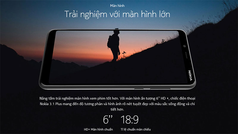 Nokia 3.1 Plus ra mắt Việt Nam