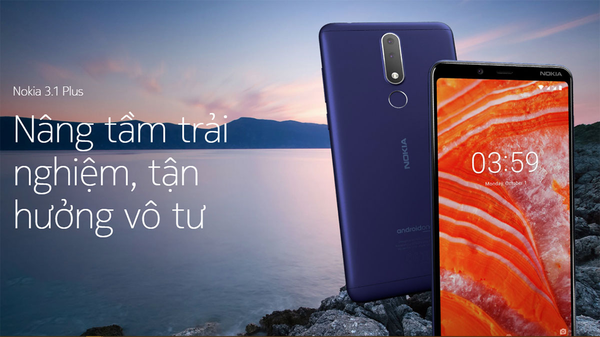 Có gì ở smartphone Nokia 3.1 Plus vừa ra mắt tại Việt Nam?