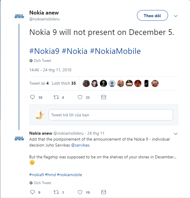 Ra mắt Nokia 9 PureView