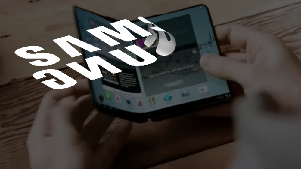 Logo Samsung đã “gập”, smartphone màn hình gập đến ngày ra mắt?