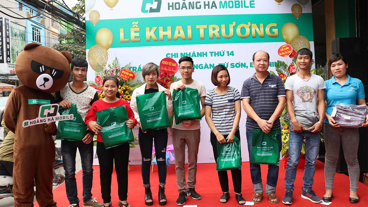 Tri ân khách hàng, ngập tràn quà tặng tại Hoàng Hà Mobile 40 Trần Phú, Bắc Ninh