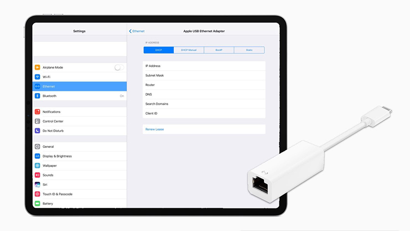 USB-C trên iPad Pro 2018