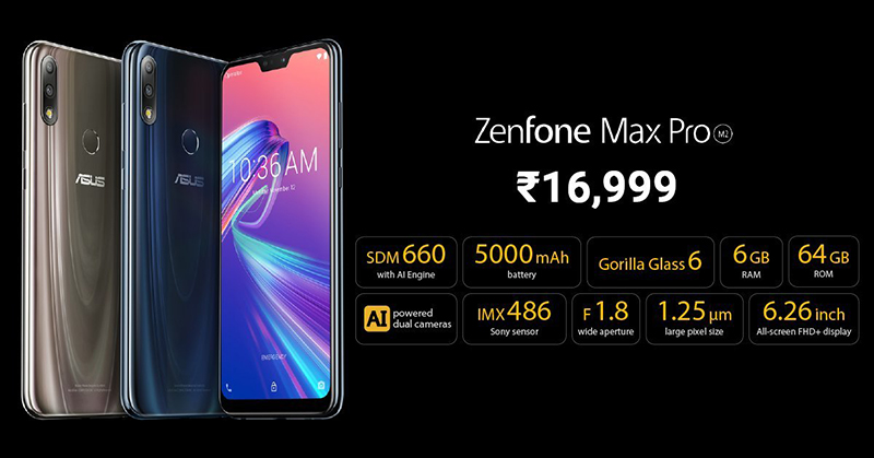Giá bán Zenfone Max Pro M2 và Max M2 đây rồi, rẻ gì mà rẻ quá vậy