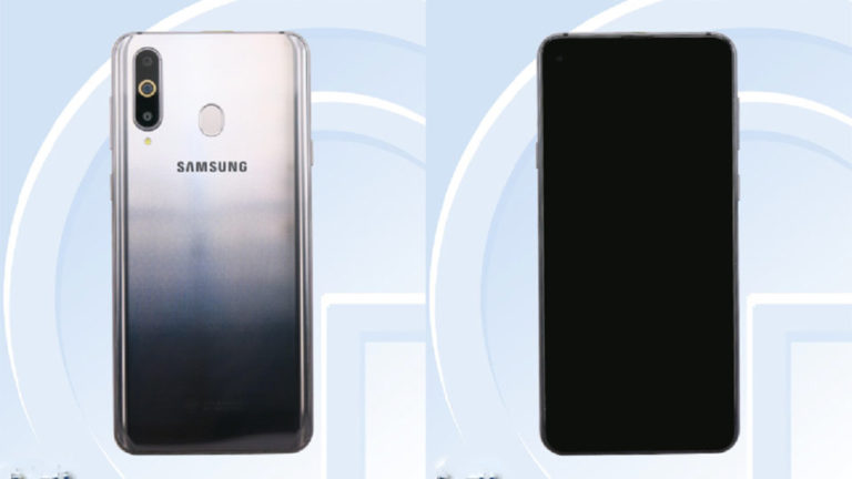 Galaxy A8s đây sao? Có hẳn 3 camera sau và màn hình “nốt ruồi”