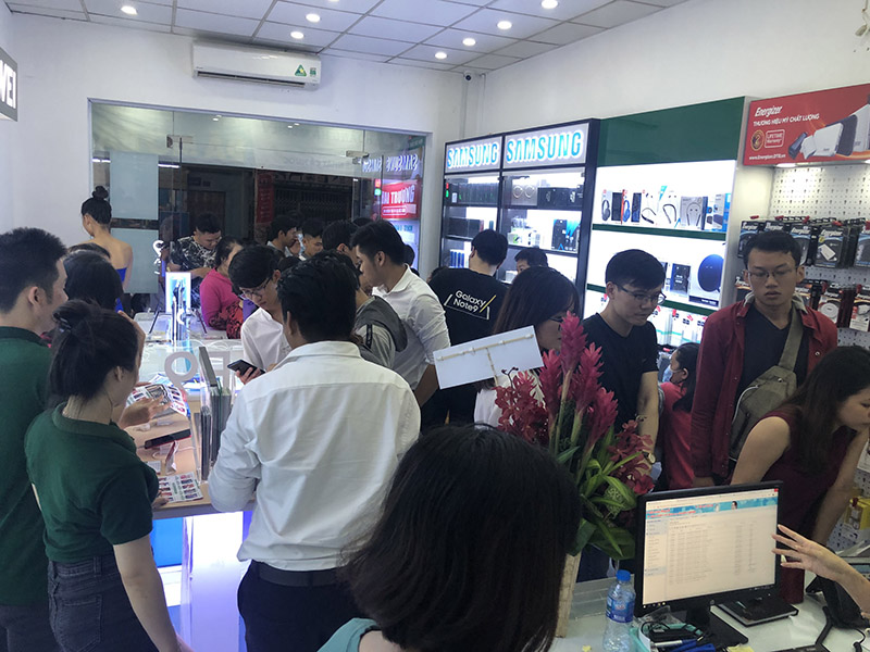 Thư cảm ơn khách hàng nhân dịp khai trương Hoàng Hà Mobile 215 Lê Văn Việt, Q9