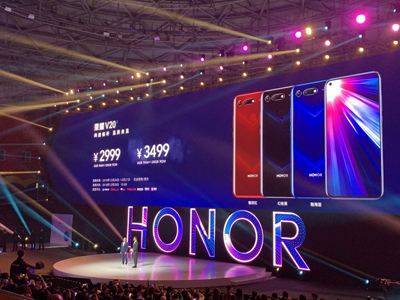 Honor View 20 ra mắt: Camera 48MP, Kirin 980, giá khoảng 10 triệu đồng