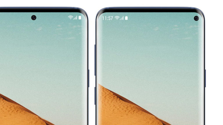 Mặt kính Galaxy S10 tiết lộ thiết kế camera selfie vô cùng thanh lịch